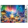 thumbnail image 4 of Buffalo Games - Lars Stewart - Winter's Night Bonfire - 1000 Piece Jigsaw Puzzle, 4 of 5