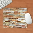 thumbnail image 3 of CafePress - Orange Stone Brick Mosaic Mousepad - Non-slip Rubber Mousepad, Gaming Mouse Pad, 3 of 6