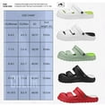 thumbnail image 7 of Cyiecw Unisex Garden Clogs Shoes Womens Mens Sandals Breathable Anti-Slip Beach Slippers Outdoor Pool Quick Dry Casual Sandals, 7 of 7
