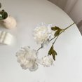 thumbnail image 3 of LCXmlly Clothes Storage Bag Simulation Peony 3 Heads Realistic Faux Silk Flower Photo Props, 3 of 6