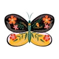 thumbnail image 3 of Popp, Grace 14x12 Black Modern Framed Museum Art Print Titled - Butterfly Petals II, 3 of 5