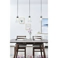 thumbnail image 2 of Indoor Modern Home Decorative Bright Ceiling Auspice 3 Light Chrome Pendant, 2 of 7