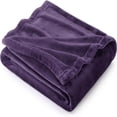 thumbnail image 5 of Lightweight Blankets for Sofa Purple - 90x90, 5 of 5