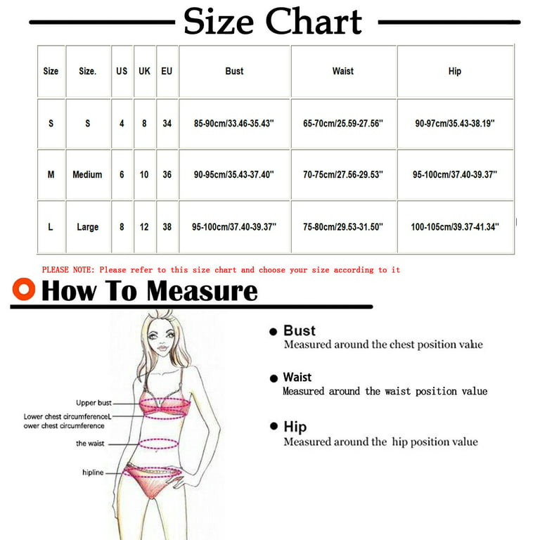 Swimsuit Women Women's Sexy Color Blocking Bikini Swimsuit (with Bra Pad  Without Steel Support) Plus Size Swimsuit Cover Up Plus Size Lingerie for