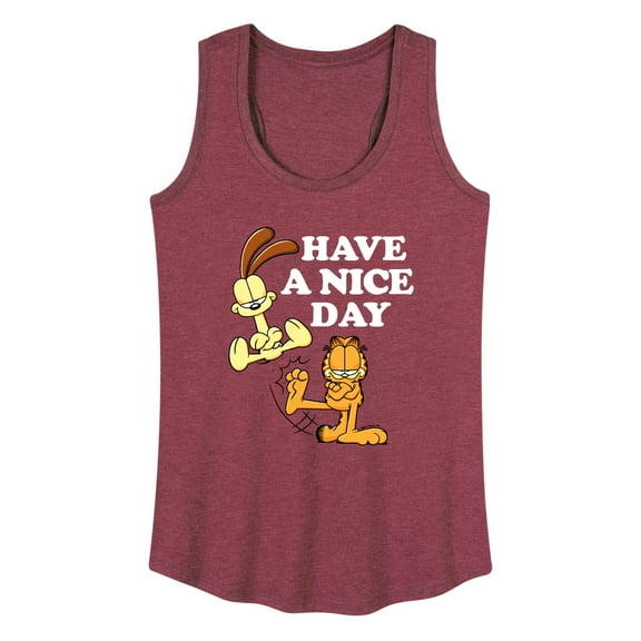 Garfield - Have A Nice Day - Women's Racerback Tank Top