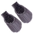 thumbnail image 3 of 1 par de cadena de eslabones Zulema Charreteras de hombro gris, 3 of 7