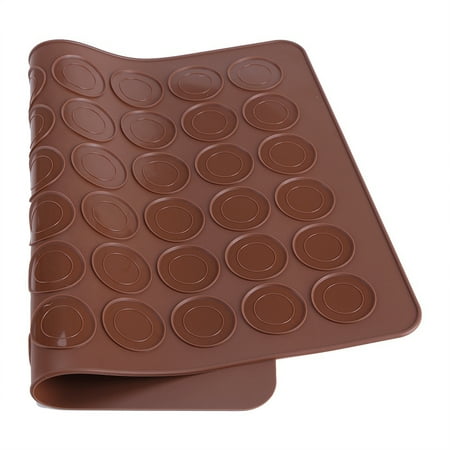

Brrnoo Silicone Mold Sheet Silicone Baking Mold 48 Cavities Silicone Mold Sheet Mat Macaroon Cookies Pastry DIY Bakeware Decorating Tools Macaroon Mold