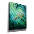 thumbnail image 2 of Epic Graffiti 'Hummingbirds Plumeria' by Jan Kasparec, Canvas Wall Art, 26"x34", 2 of 8