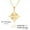 Gold-color, variant on Witchcraft Witch Knot Necklace Women Stainless Steel Valknut Ankh Cross Jewelry