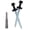 Black-10X2'', variant on Metal Roofing Screws 10 X 1-1/2 Inch Hex Head Sheet Roof Screw With Epdm Washer For Corrugated (250pcs)