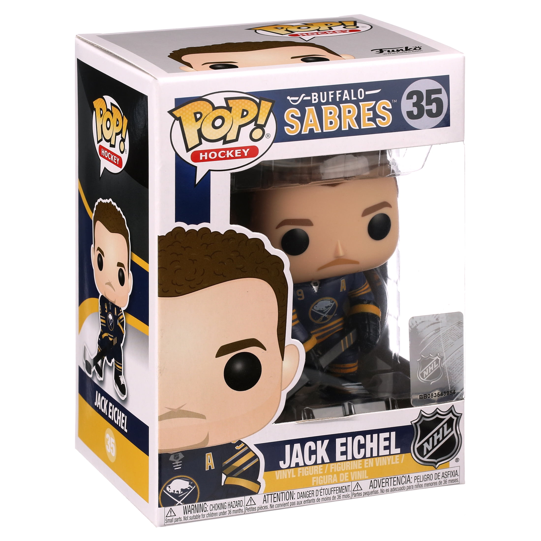 Funko POP! NHL: Sabres - Jack Eichel - Walmart.com