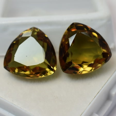 AA++Natural CERTIFIED Alexandrite Trillion Cut Color Change 16.25 Ct Gemstone
