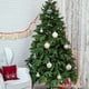 thumbnail image 5 of ¡Promo Exclusiva!, Accesorios para fiestas navideñas Juego de bolas navideñas pintadas Bolas de plástico Ventana disponible Árbol de Navidad disponible Árbol de Navidad pequeño colgante Akmoler, 5 of 6
