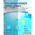 thumbnail image 2 of Gafas de natación Otionus polarizadas antivaho para hombres y mujeres adultos, 2 of 8