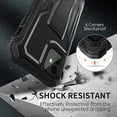 thumbnail image 6 of FITO For iPhone 11 Case, Phone Case with Screen Protector and Kickstand (Black), 6 of 7