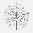 thumbnail image 6 of DecMode Black Metal Starburst Wall Decor with Branch Inspired Design (3 Count), 6 of 8