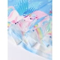 thumbnail image 5 of Quedoris Gilrs Print Twirly Dress Dreamy Unicorn Sleeveless L(5-6 Years), 5 of 6
