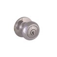 thumbnail image 1 of Design House 779025 Cambridge Door Knob, Keyed Entry, Polished Chrome, 1 of 1
