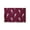 Maroon Red, variant on 18" x 30" Simply Daisy Sea Horses Beach Style Chenille Area Rug, Maroon Red