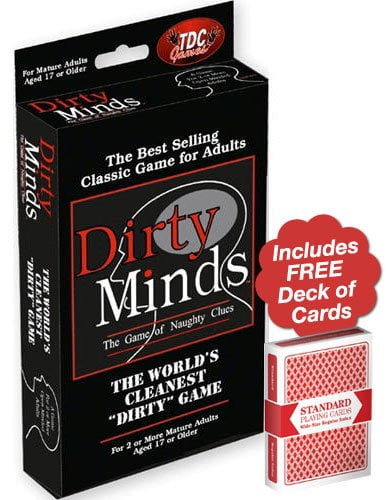 Dirty Minds Cards with Free Deck of Cards, Dirty Minds Card Game By Brybelly - Walmart.com ...