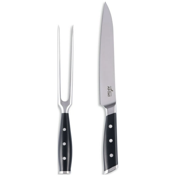All-Clad Forged Knives Carving Set, 8 inch Knife & 6 inch Fork