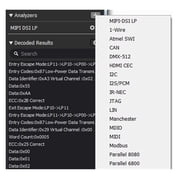 USB Logic Analyzer LA5032 500MHz Max Sample Rate 32 Channels 10B Samples Debug Tool