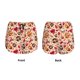 thumbnail image 3 of Balery Skull Retro record lips Pantalones cortos deportivos para mujer con forro y dos bolsillos, elásticos, para entrenamiento, gimnasio, yoga-Medium, 3 of 7