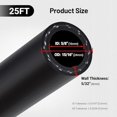 thumbnail image 3 of 5/8" Heater Hose Coolant Radiator Straight 100PSI SAE 20R3 25FT Black 10FT 5/8 25FT, 3 of 5