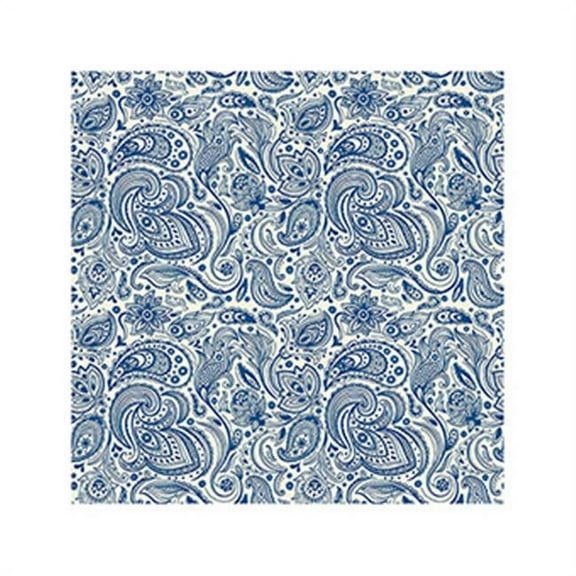 Carolina Manuf English and Prims Paisley Bandanas in Indigo - Set of 3