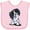 AD-Pink, variant on Inktastic Tri Color King Charles Spaniel Boys or Girls Baby Bib