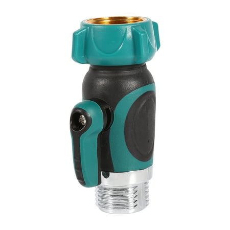 Topincn 1pc Npt3 4 Garden Hose Connector 1 Way Shut Off Valve