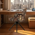 thumbnail image 3 of Xixirimido Cattle Sunflower Forest Camo Pattern Office Chair Covers Computer Stretch Accent Dining Chair Covers Swivel Desk Chair Armrest Slipcover for Mid-Back Rotating Chairs, 3 of 7