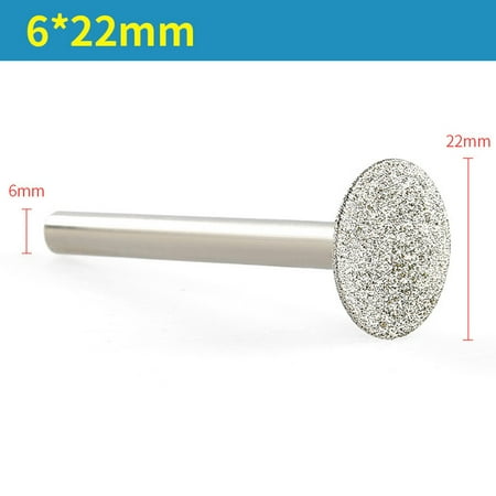 

1PC 6-30mm Diamond Burr Carving Grinding Bit 6mm Shank for Engraving Grinder