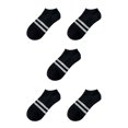 thumbnail image 3 of Calcetines tobilleros deportivos Jumpingount de algodón para hombre color Negro 2 set, 3 of 6