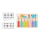 thumbnail image 2 of Juego de rompecabezas de combinación de colores y formas, juguetes educativos con rompecabezas deslizantes 7 colores, 2 of 9