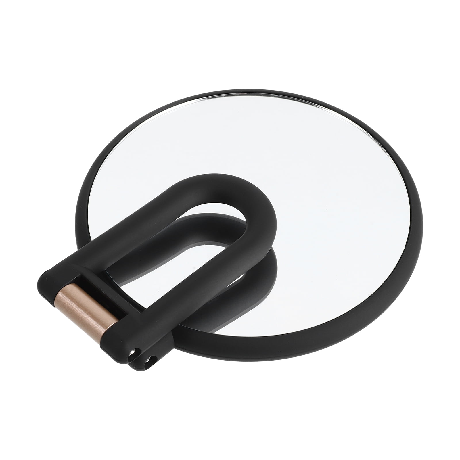 CRILSTYLEO Double Sided Black Cosmetic Mirror with 50X Magnification for Makeup Vanity and Travel Use