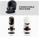 thumbnail image 5 of Inteprter Adaptador de cápsula negro, convierte cápsulas originales para , resistente al calor, duradero Cocina y Comedor, 5 of 6