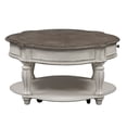 thumbnail image 2 of Magnolia Manor White Round Cocktail Table, 2 of 5