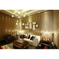 thumbnail image 2 of Cavoli 9 light in Light Antique Brass and Flat Black Pendant, 2 of 5