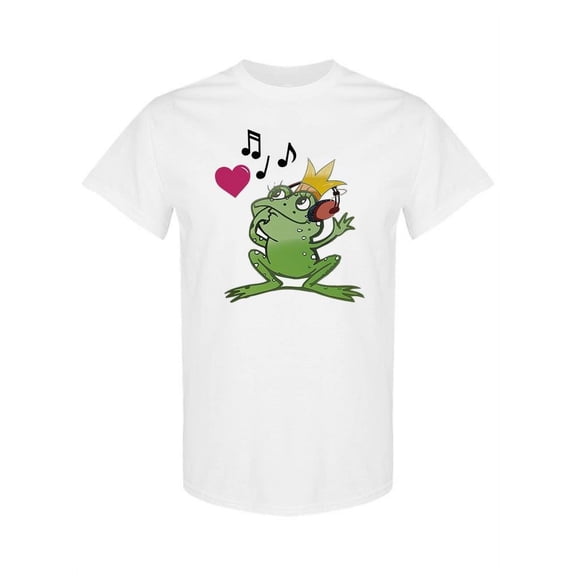 Frog With Headphones T-Shirt Women -SPIdeals Designs, Female 5X-Large
