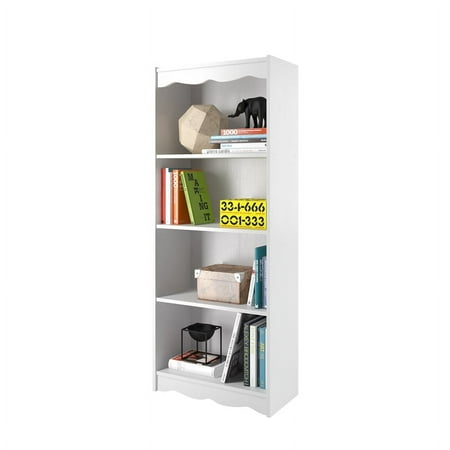 Sonax - 4-Shelf Bookcase - White