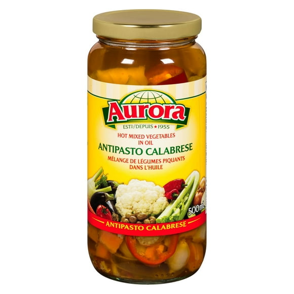 Aurora Mélange de Légumes Chauds à L'huile 500 ML