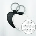 thumbnail image 5 of Sublimation Blank Keychain Craft Keys Holder Key Chain Heart, 5 of 7
