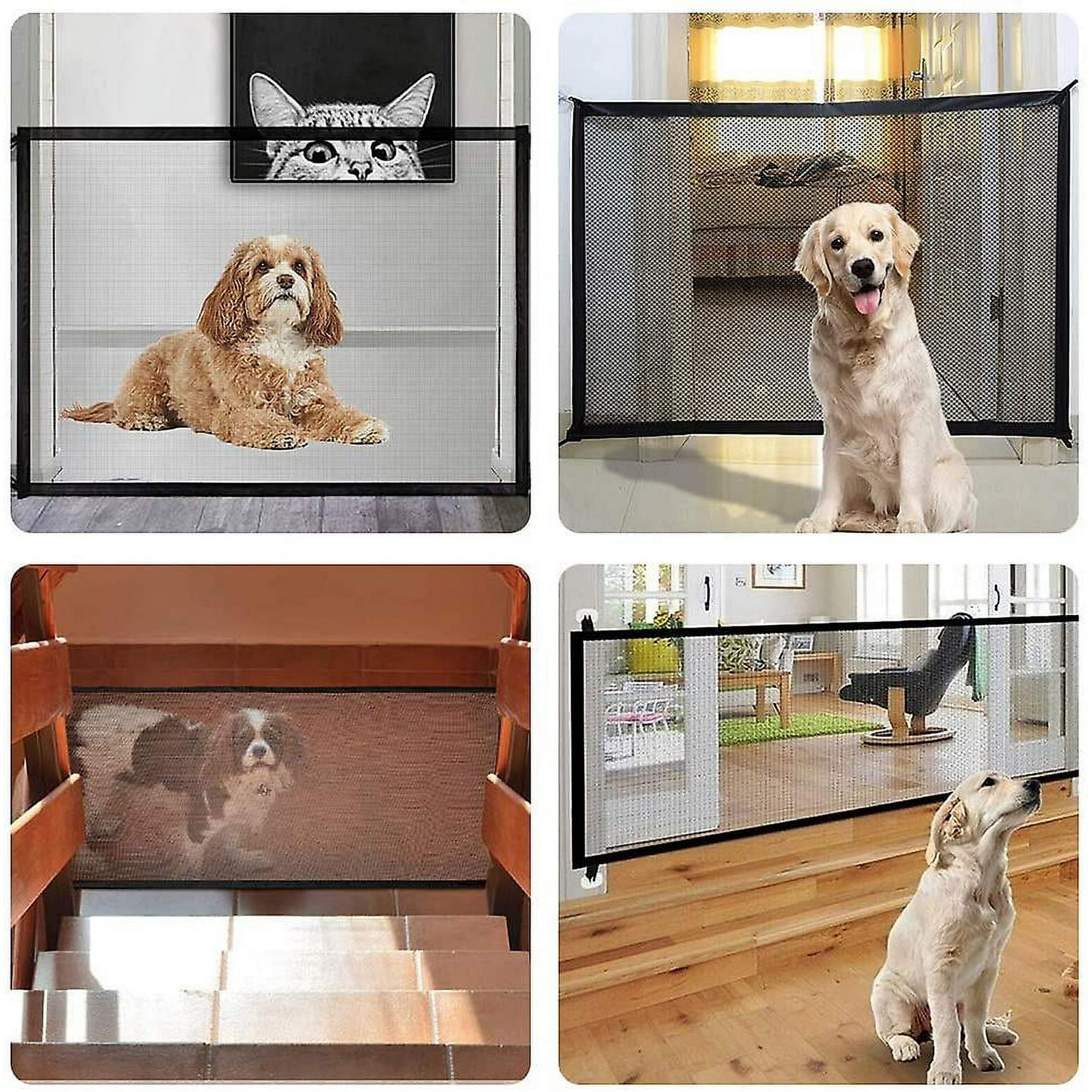 Saich Stair Safety Gate Barrier Dog Door Safety Gate Dog Guard