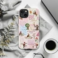thumbnail image 6 of Pink Curious Monkey with Christian Christmas Phone Case, Bible Verse iPhone Cover, God Is Bigger Than Your Pain Faith Inspired Case for iPhone 16 15 14 13 12 11 Pro Max Plus Mini, 6 of 6