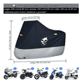 thumbnail image 4 of Funda Para Motos Impermeable Modelo Negro, 4 of 4