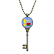 thumbnail image 1 of Soy de Barbados Llavero Collar Colgante Bandeja Cadena Embellecida Unbranded M, 1 of 3