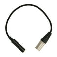 thumbnail image 2 of 6.35 Mm 1/4 Inch Female To XLR Male Adapter Cable, 3 Pin Microphone Sound Adapter Cable Balanced Connection  For Live Broadcast, 2 of 8