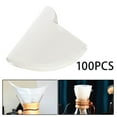 thumbnail image 1 of Accesorio de filtro de café plegable Perfecl 100 piezas coladores de papel, 1 of 8