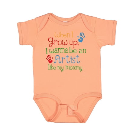 

Inktastic Artist Like Mommy Gift Baby Boy or Baby Girl Bodysuit